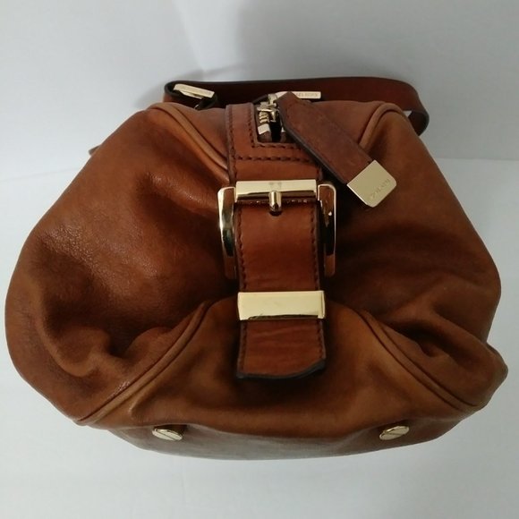 Michael Michael Kors  Brown Leather Purse Satchel Bag RARE - Picture 14 of 16